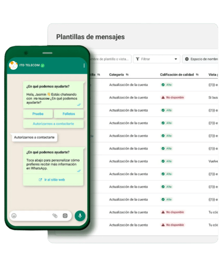 ITD TELECOM y WHATSAPP BUSINESS
