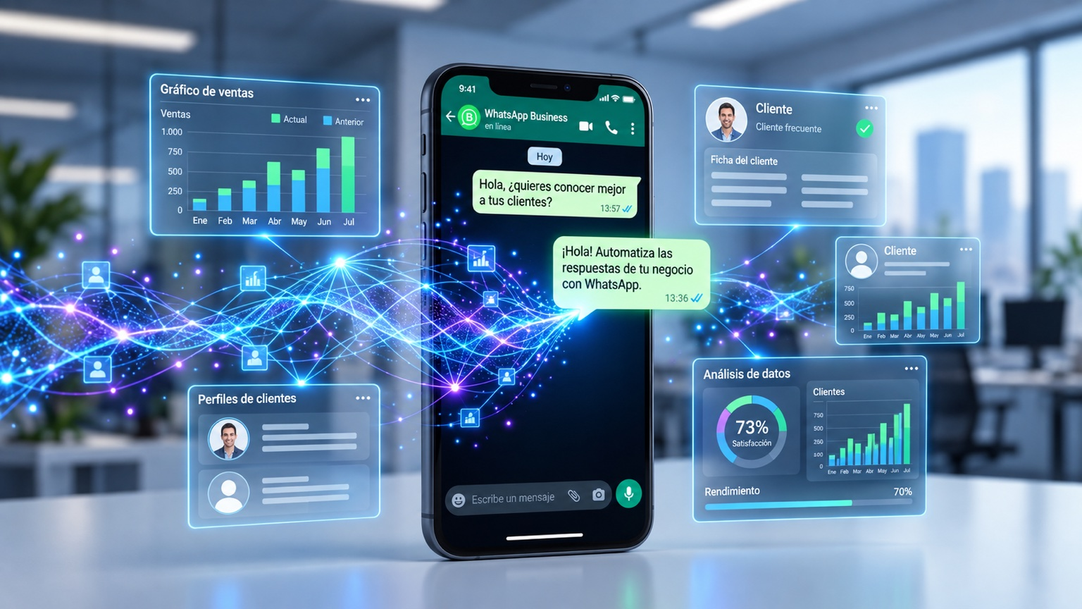 whatsapp con ia para empresas